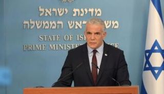 رئيس الوزراء الإسرائيلي يائير لابيد