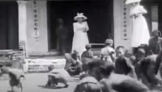 جانب من المقطع المتداول الذي زعم ناشروه أنه للملكة إليزابيث الثانية