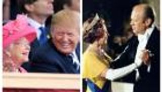 تجربة إليزابيث مع رؤساء أمريكا.. من رقصة فورد إلى "خرق" ترامب