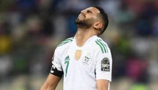 رياض محرز مع منتخب الجزائر