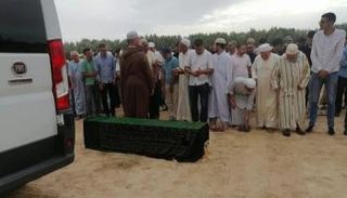 مراسم دفن أحد الطالبيين