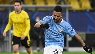 رياض محرز ضد بروسيا دورتموند