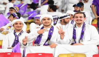 الحضور الجماهيري في مباراة الجزيرة والعين