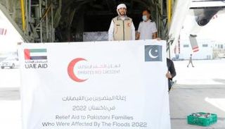  جسر جوي إماراتي لإغاثة متضرري الفيضانات في باكستان