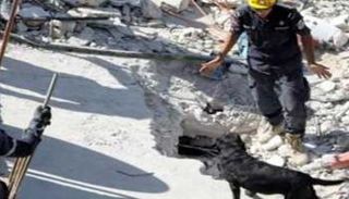 إنقاذ طفلة من تحت الأنقاض بالأردن