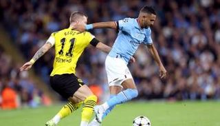 رياض محرز أمام دورتموند
