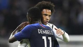 عثمان ديمبلي وليروى ساني