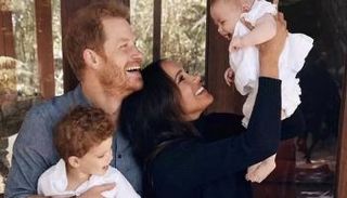 هاري وميجان وطفليهما