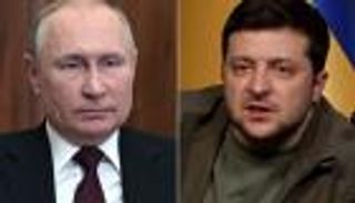 زيلينسكي يتهم موسكو بتنفيذ "مقابر جماعية" ولا يرجح ضربة نووية روسية