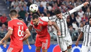 مباراة يوفنتوس وبنفيكا في دوري أبطال أوروبا