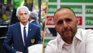 جمال بلماضي مدرب منتخب الجزائر وخليلوزيتش