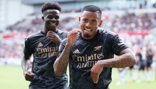 احتفال جابريل جيسوس