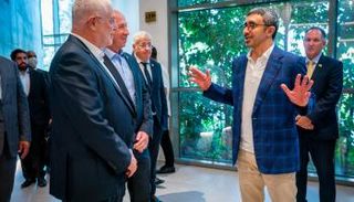 الشيخ عبدالله بن زايد آل نهيان في جامعة 