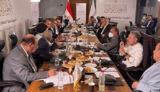 جانب من جلسات الحوار الوطني في مصر