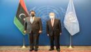 غوتيريش يبحث مع المنفي أوضاع ليبيا وإجراء الاستحقاقات