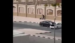 لقطة من الفيديو المتداول