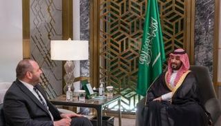 الأمير محمد بن سلمان يلتقى المبعوث الأوكراني