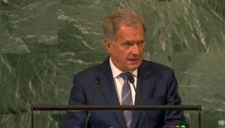  الرئيس الفنلندي ساولي نينيستو