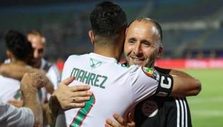 رياض محرز وجمال بلماضي