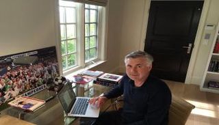 كارلو أنشيلوتي مدرب ريال مدريد