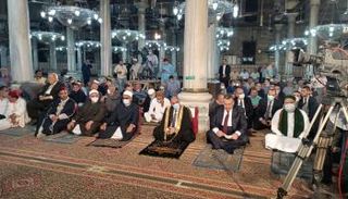 احتفال سابق بالمولد النبوي بمسجد الحسين بالقاهرة - أرشيفية