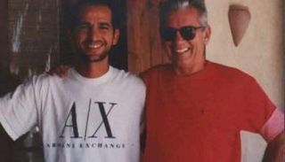 الفنان هشام سليم ووالده صالح سليم