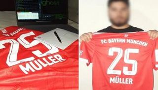 هاكر يحصل على قميص بايرن ميونخ