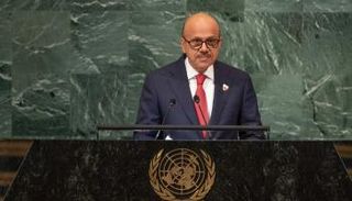 وزير الخارجية البحريني عبداللطيف الزياني في كلمته بالأمم المتحدة