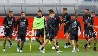 تدريبات منتخب الأرجنتين الأخيرة