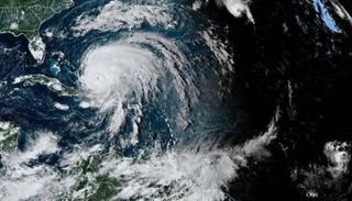 خريطة إعصار فيونا