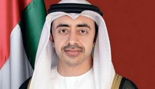 الشيخ عبدالله بن زايد آل نهيان وزير الخارجية والتعاون الدولي الإماراتي