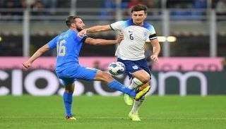 من مباراة إيطاليا وإنجلترا