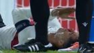 النحس يتواصل.. كريستيانو رونالدو يتعرض لإصابة دموية (فيديو)