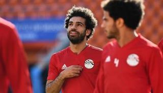 محمد صلاح لاعب منتخب مصر
