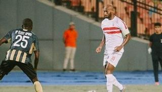 من مباراة الزمالك وإليكت التشادي في دوري أبطال أفريقيا