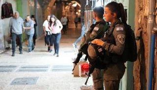 الشرطة الإسرائيلية بالبلدة القديمة في القدس الشرقية