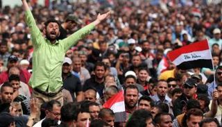 تظاهرات أكتوبر الحاشدة في خريف 2019