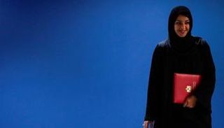  ريم الهاشمي وزيرة الدولة الإماراتية لشؤون التعاون الدولي 