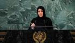 الهاشمي أمام الأمم المتحدة: يجب إنهاء احتلال إيران للجزر الإماراتية الثلاث