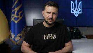 الرئيس الأوكراني فولوديمير زيلينسكي