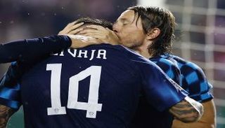 فرحة لوكا مودريتش 