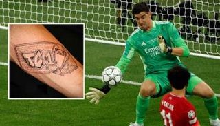 تيبو كورتوا في نهائي دوري الأبطال