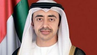 الشيخ عبدالله بن زايد آل نهيان وزير الخارجية والتعاون الدولي الإماراتي