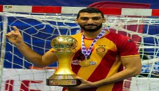 حازم باشا لاعب الترجي التونسي لكرة اليد