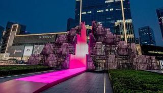 بوابة الشرق.. عمل فني سعودي في الصين