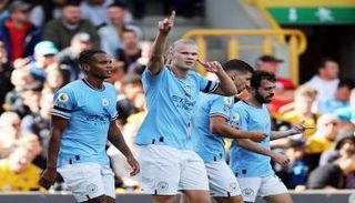 إيرلينج هالاند نجم مانشستر سيتي