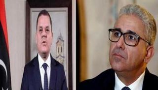 فتحي باشاغا وعبدالحميد الدبيبة