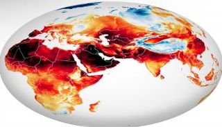 خريطة مرعبة للتغير المناخي العالمي - ناسا