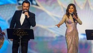 نجوى كرم وعاصي الحلاني