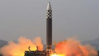 تجربة صاروخية سابقة لكوريا الشمالية